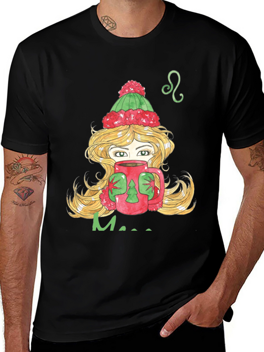 Leo Zodiac Woman Graphic Tee