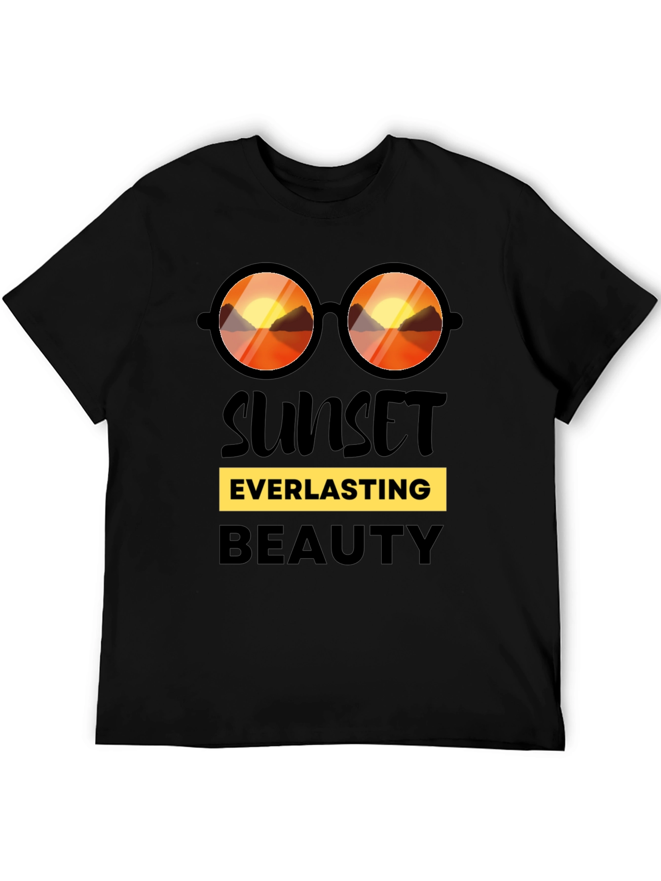Sunset Beauty Graphic T-Shirt
