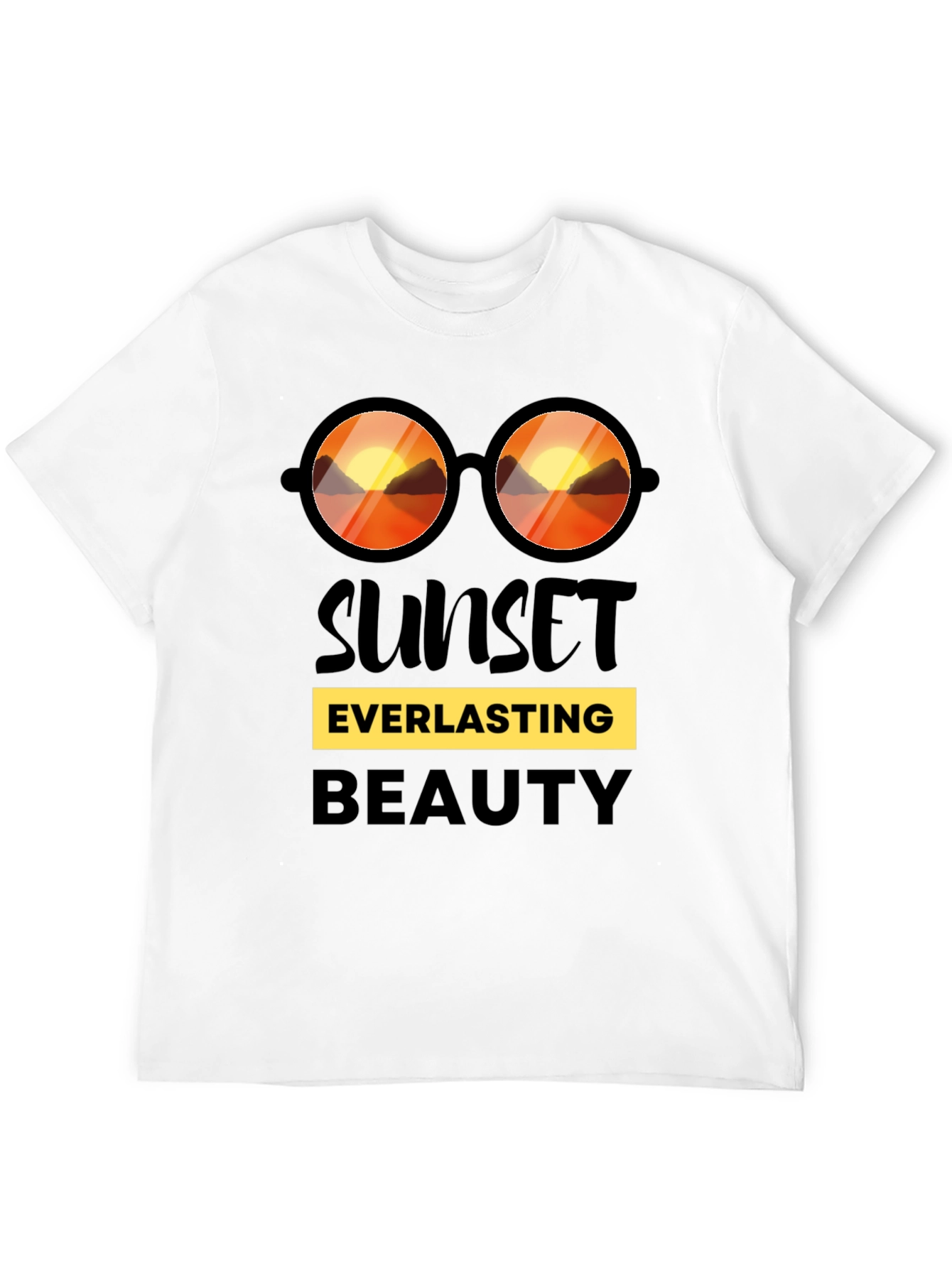 Sunset Beauty Graphic T-Shirt
