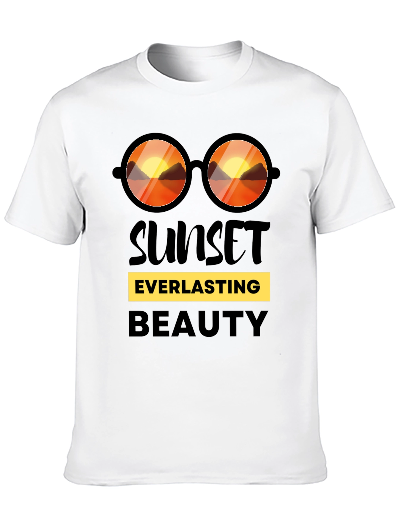 Sunset Beauty Graphic T-Shirt