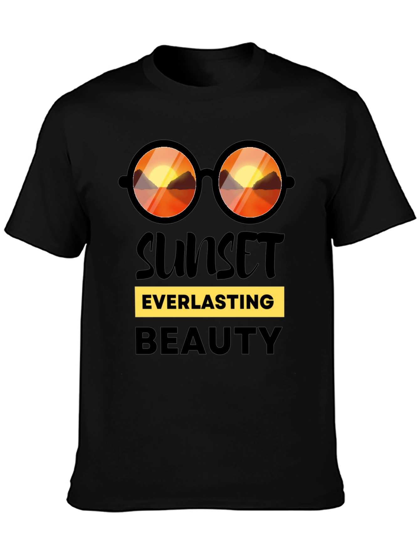 Sunset Beauty Graphic T-Shirt