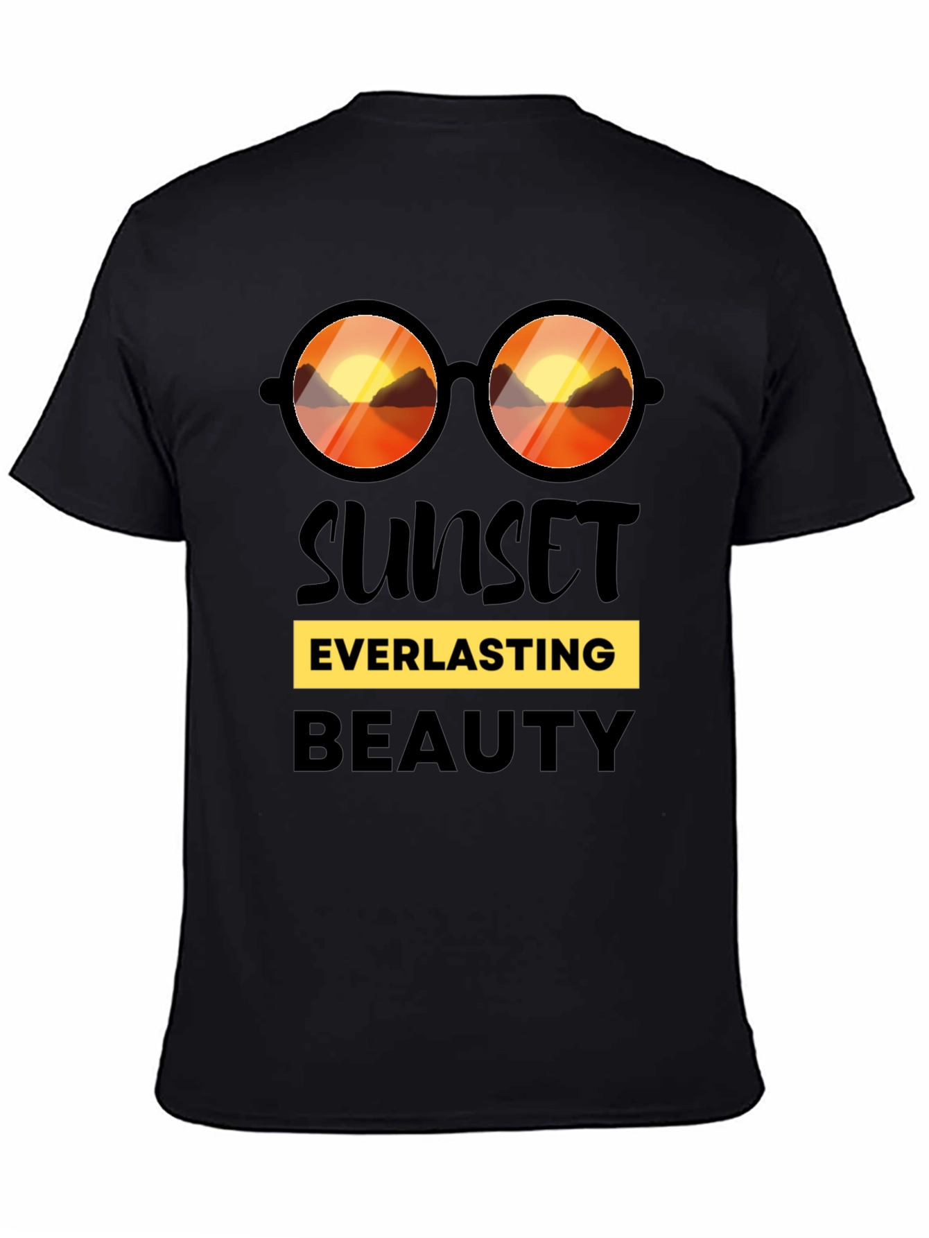 Sunset Beauty Graphic T-Shirt