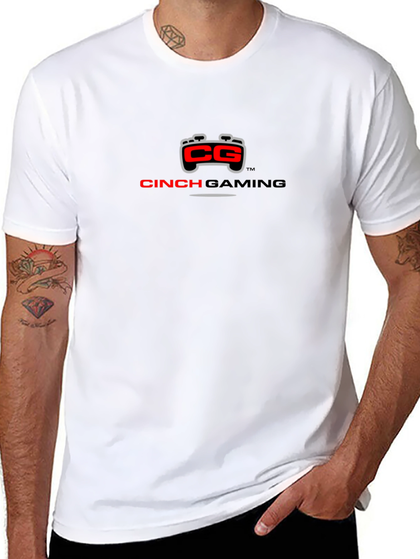 Cinch Gaming Black T-Shirt - Gamer Style