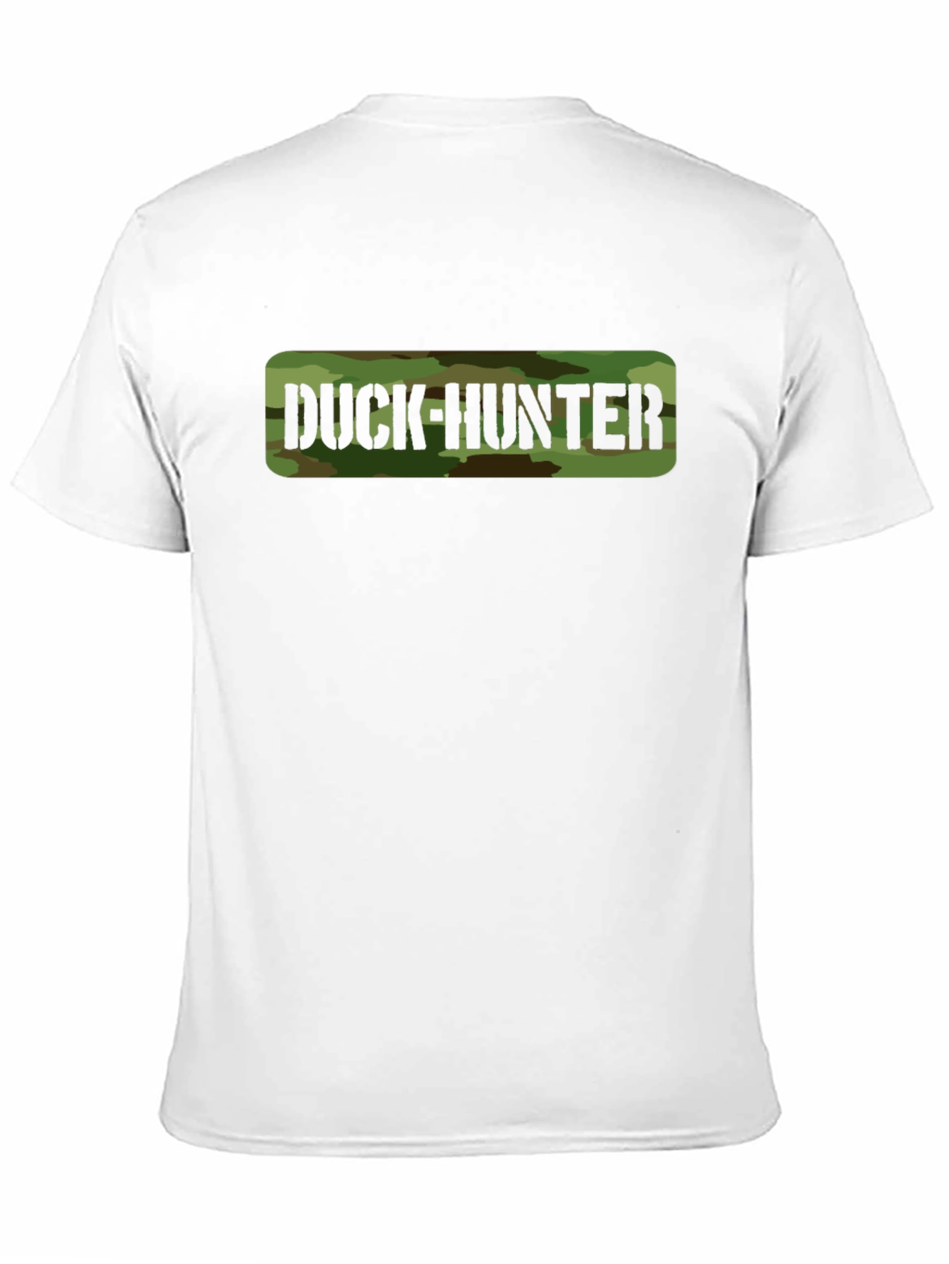 Duck Hunter Camo Graphic T-Shirt - Black
