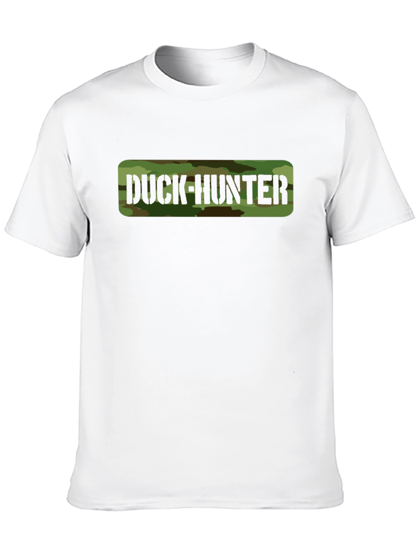 Duck Hunter Camo Graphic T-Shirt - Black