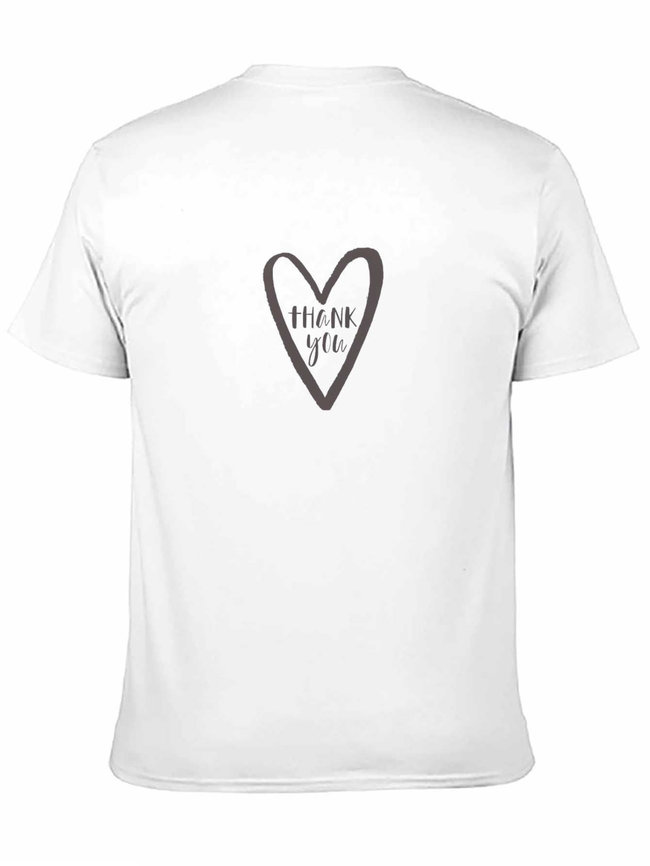 Thank You Heart Graphic T-Shirt