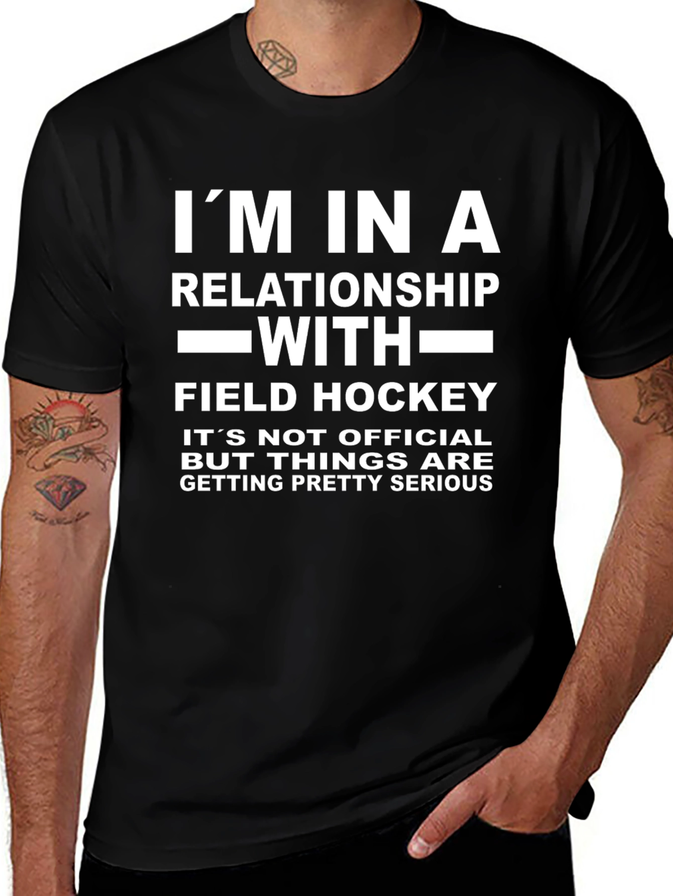Field Hockey Relationship T-Shirt - Funny Sports Tee