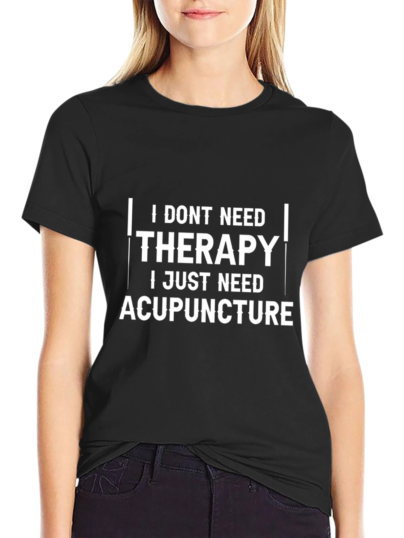 Acupuncture Therapy T-Shirt: Funny Quirky Stylish Tee