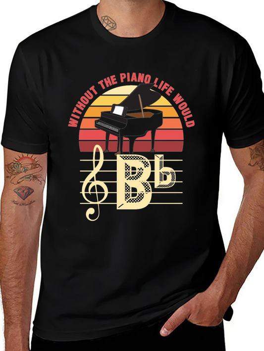 Piano Life Music Lover T-Shirt