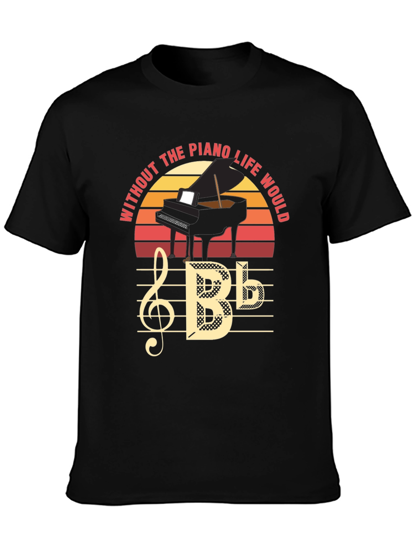 Piano Life Music Lover T-Shirt