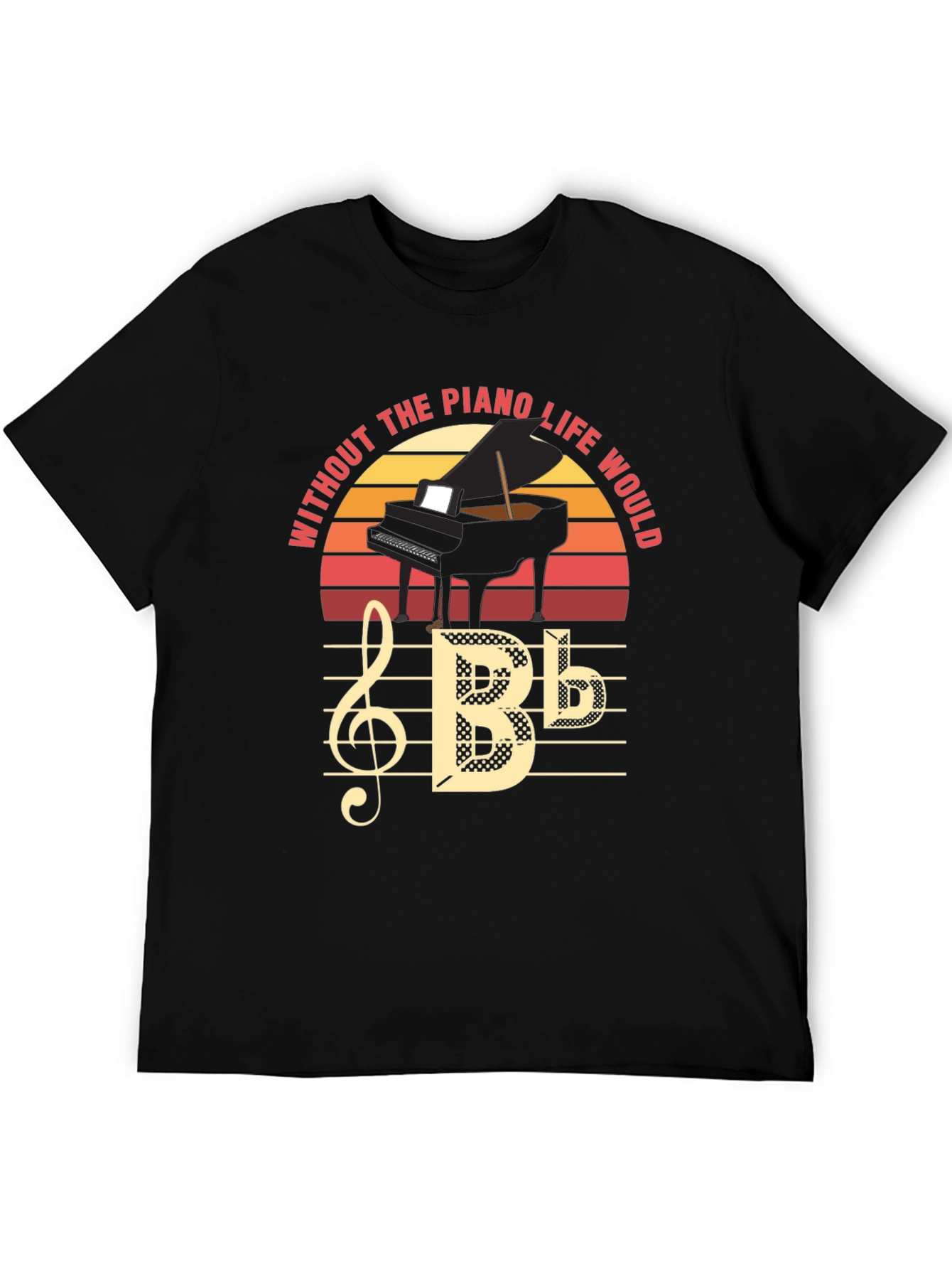 Piano Life Music Lover T-Shirt