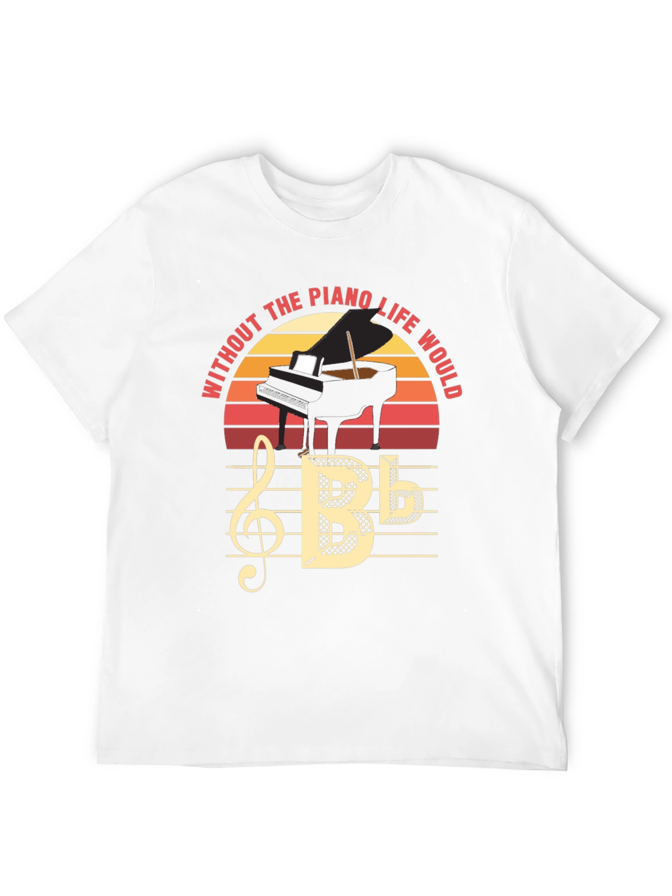 Piano Life Music Lover T-Shirt