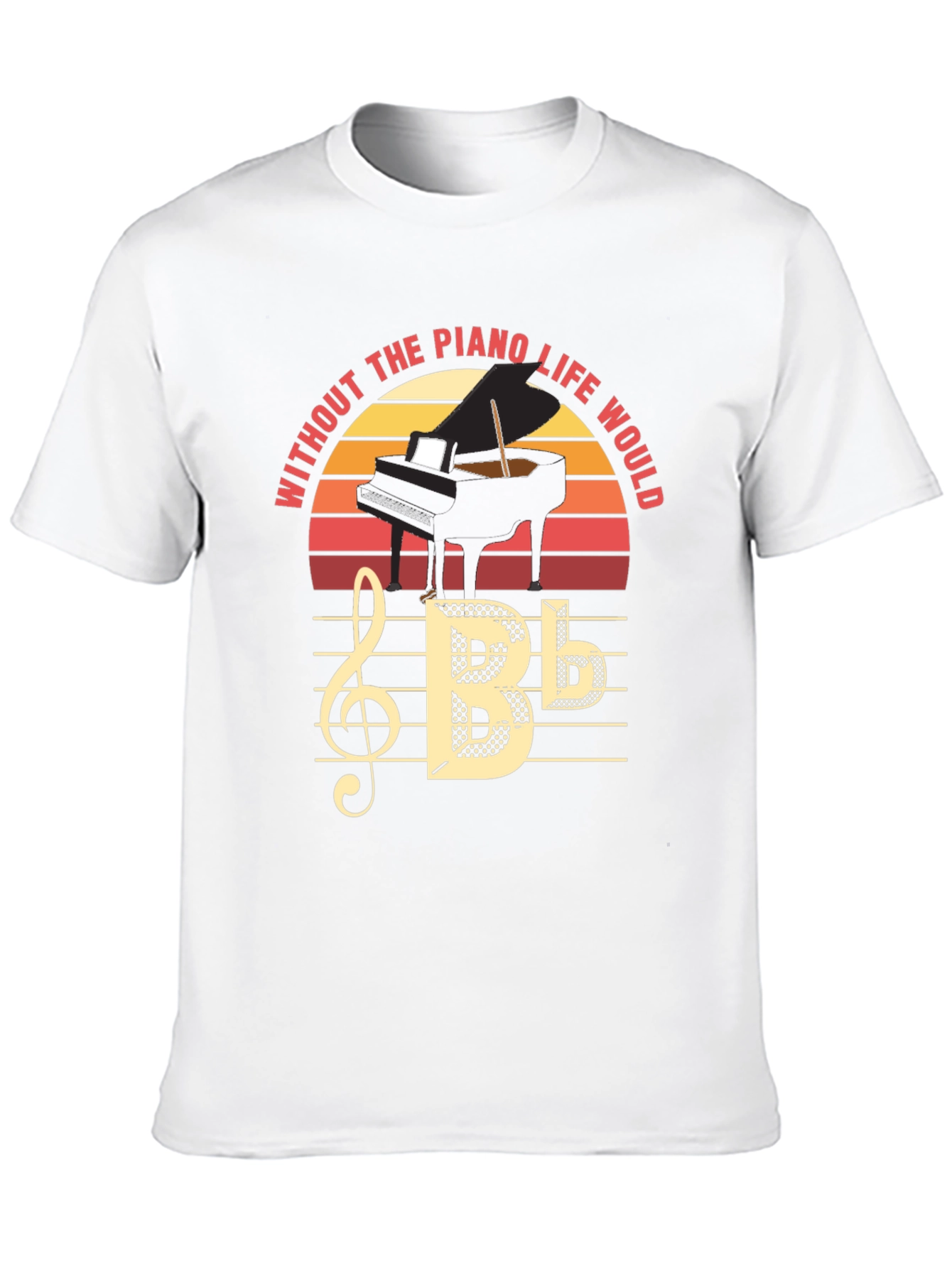 Piano Life Music Lover T-Shirt