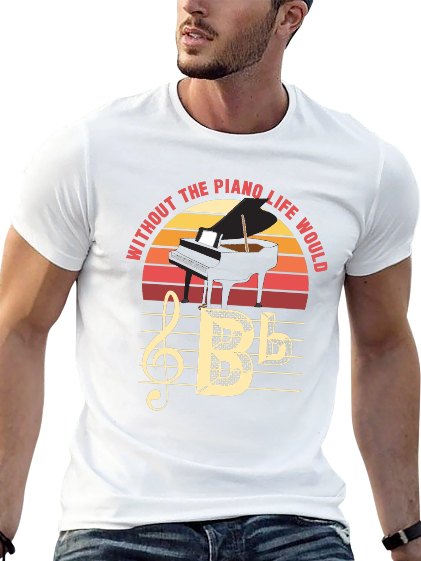 Piano Life Music Lover T-Shirt