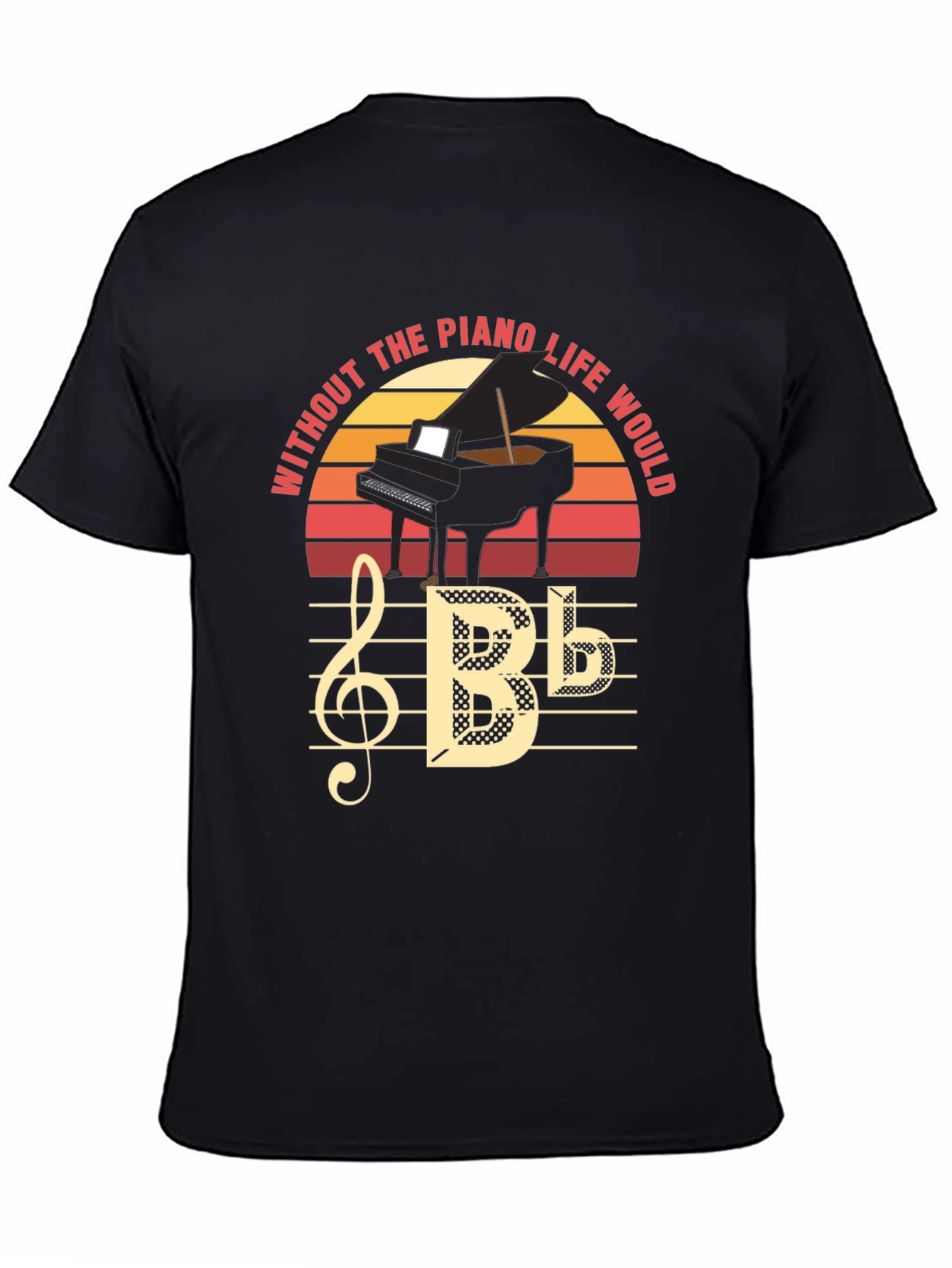 Piano Life Music Lover T-Shirt