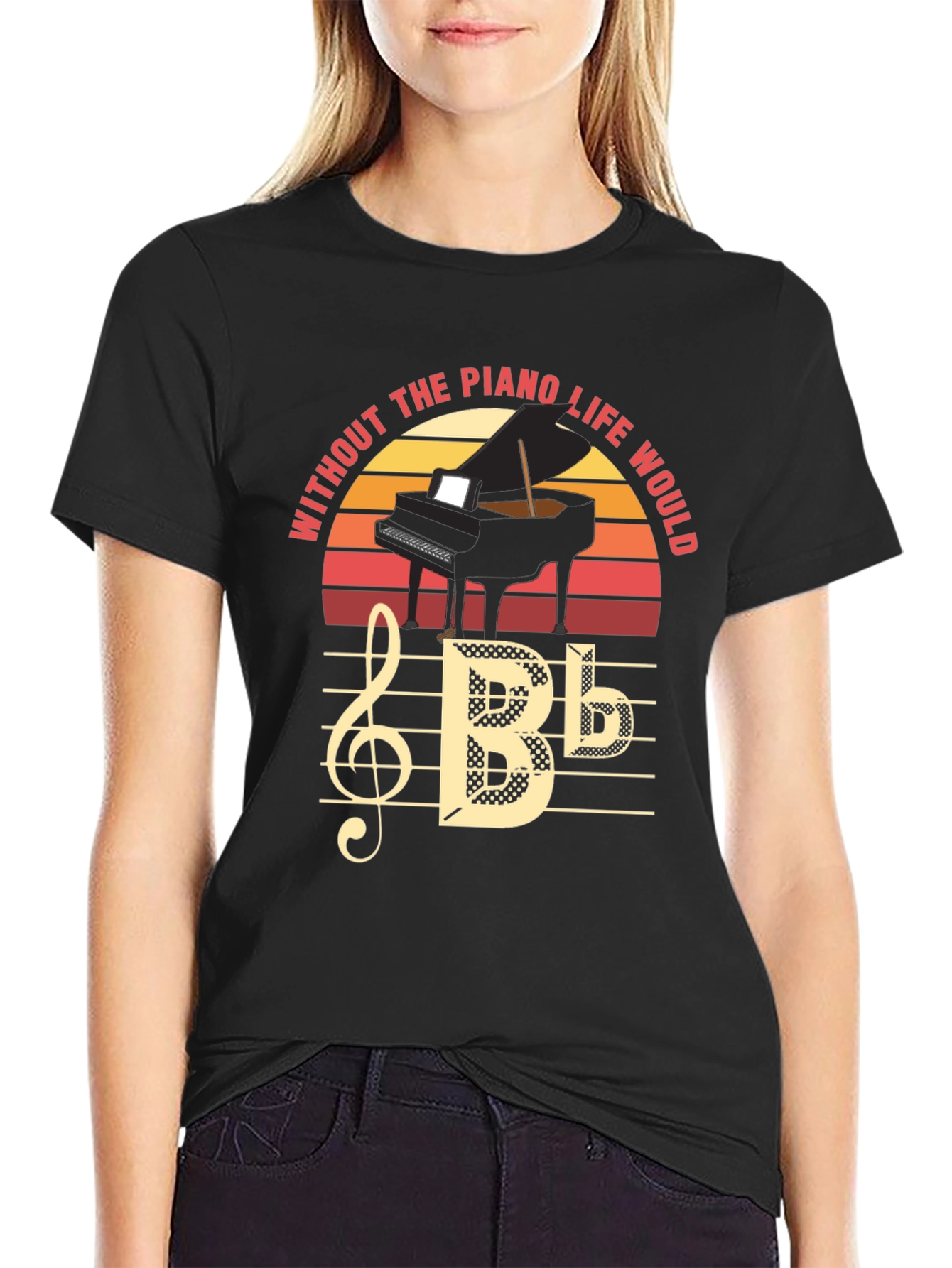 Piano Life Music Lover T-Shirt