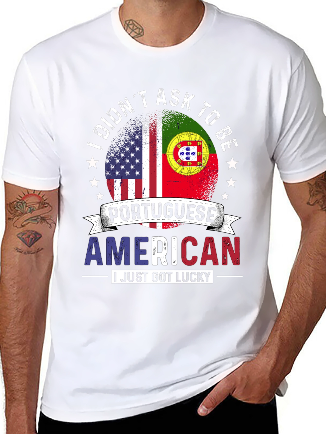Portuguese American Pride T-Shirt