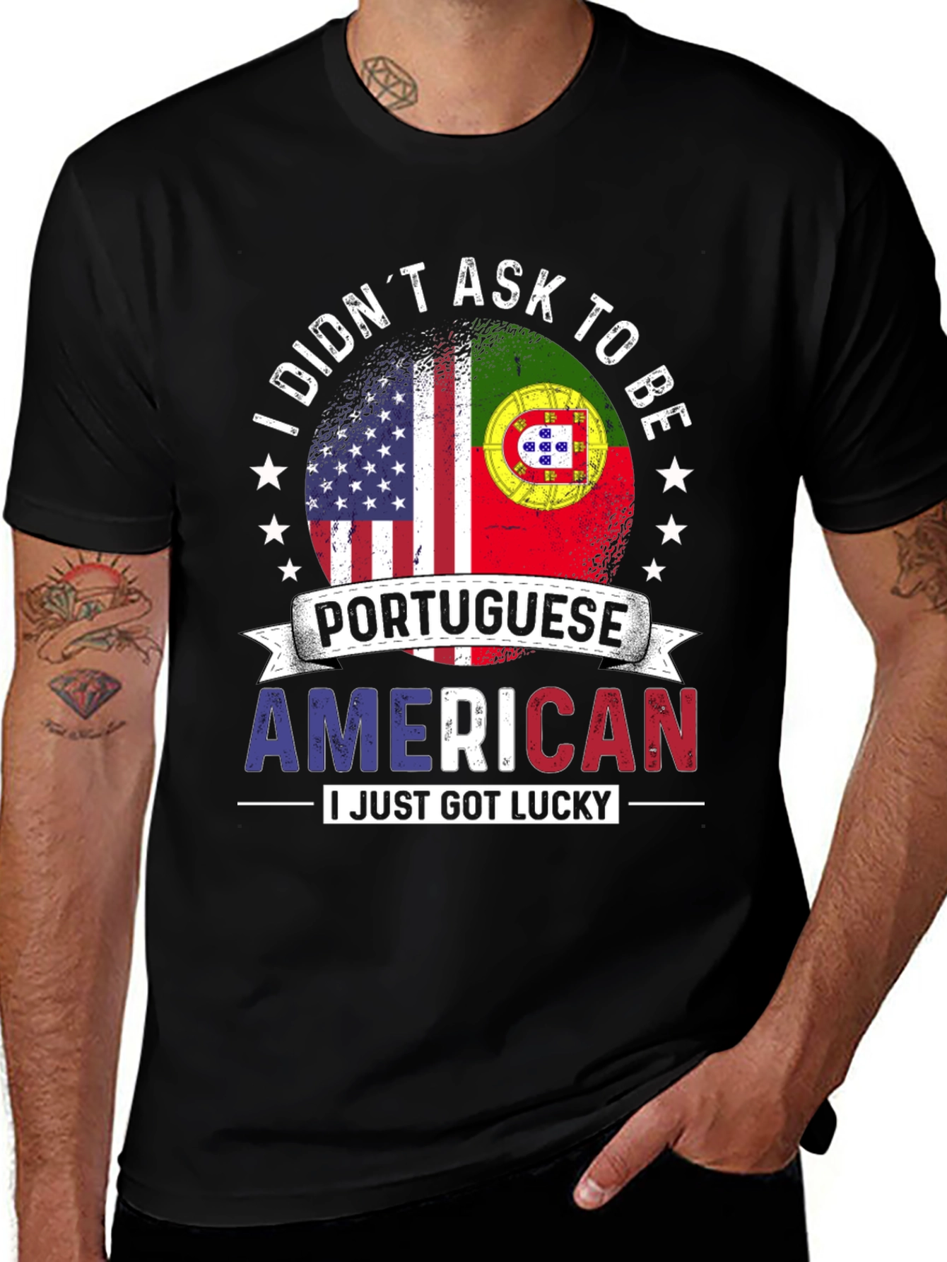 Portuguese American Pride T-Shirt