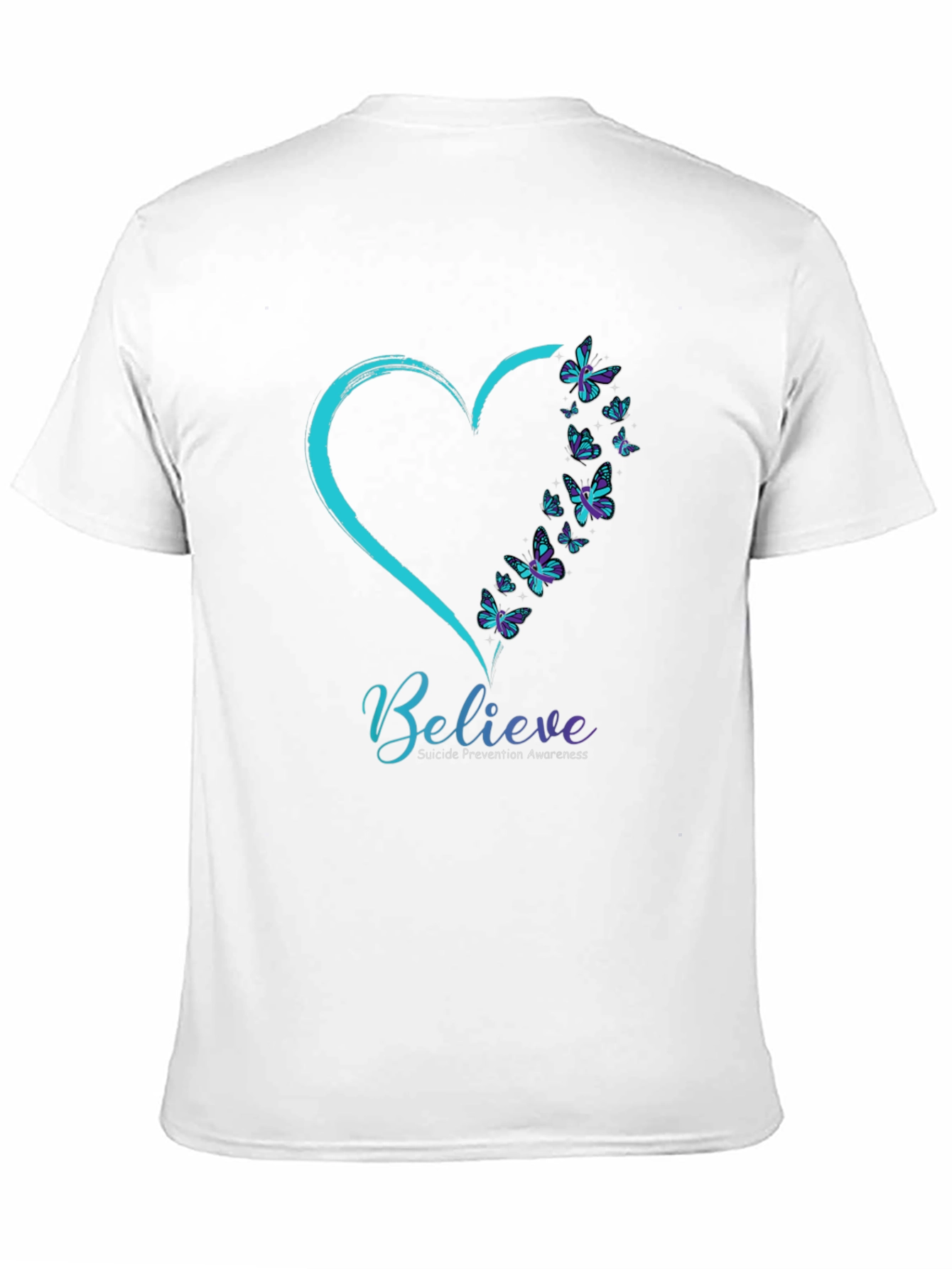 Believe Suicide Prevention Awareness T-Shirt