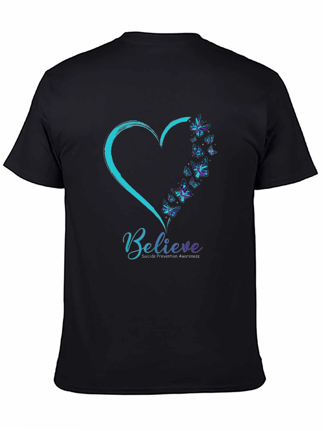 Believe Suicide Prevention Awareness T-Shirt