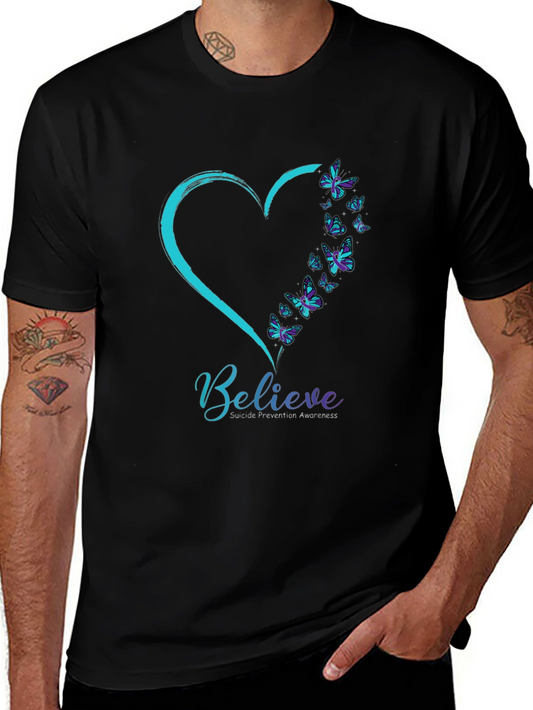Believe Suicide Prevention Awareness T-Shirt