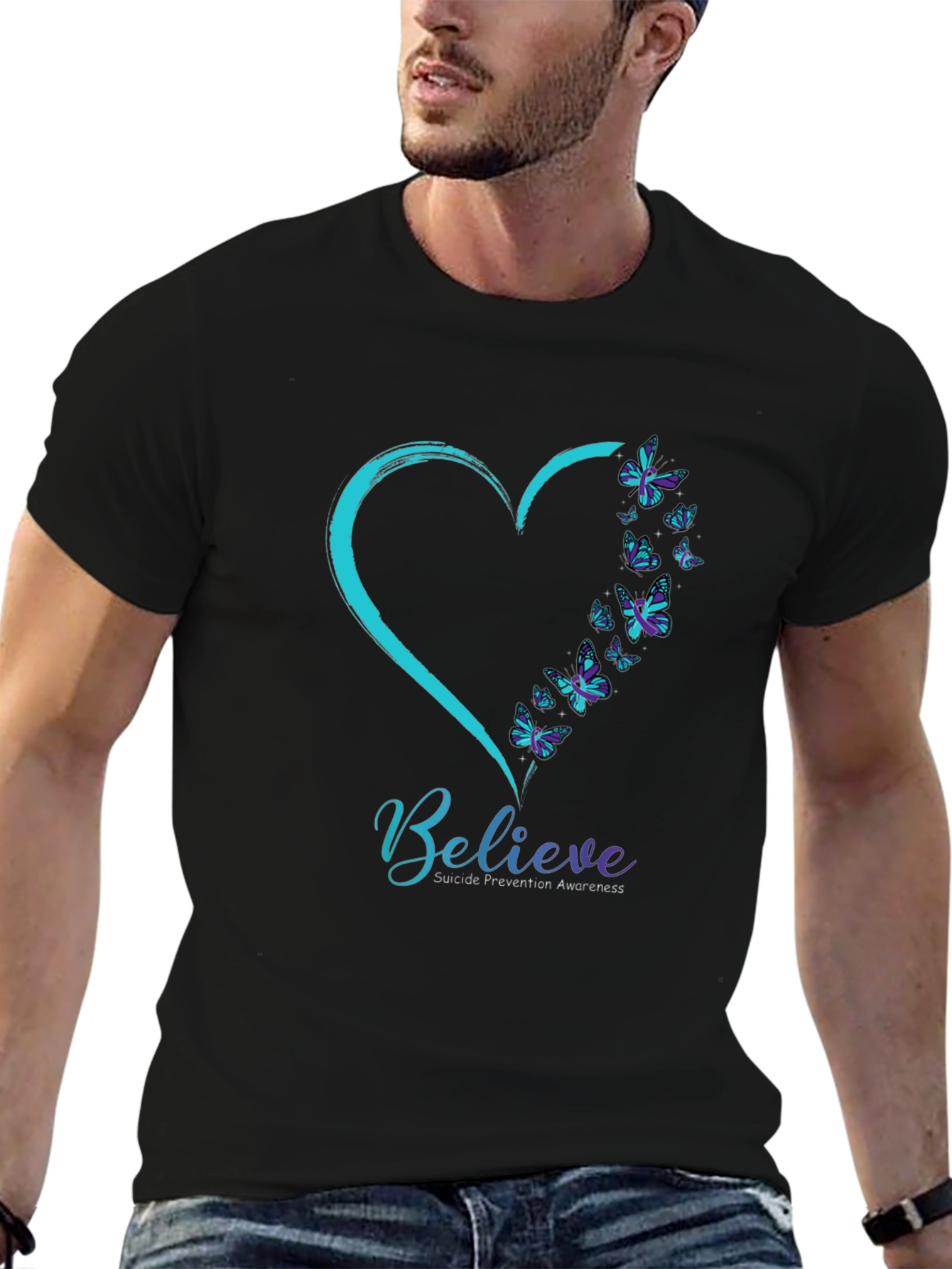 Believe Suicide Prevention Awareness T-Shirt