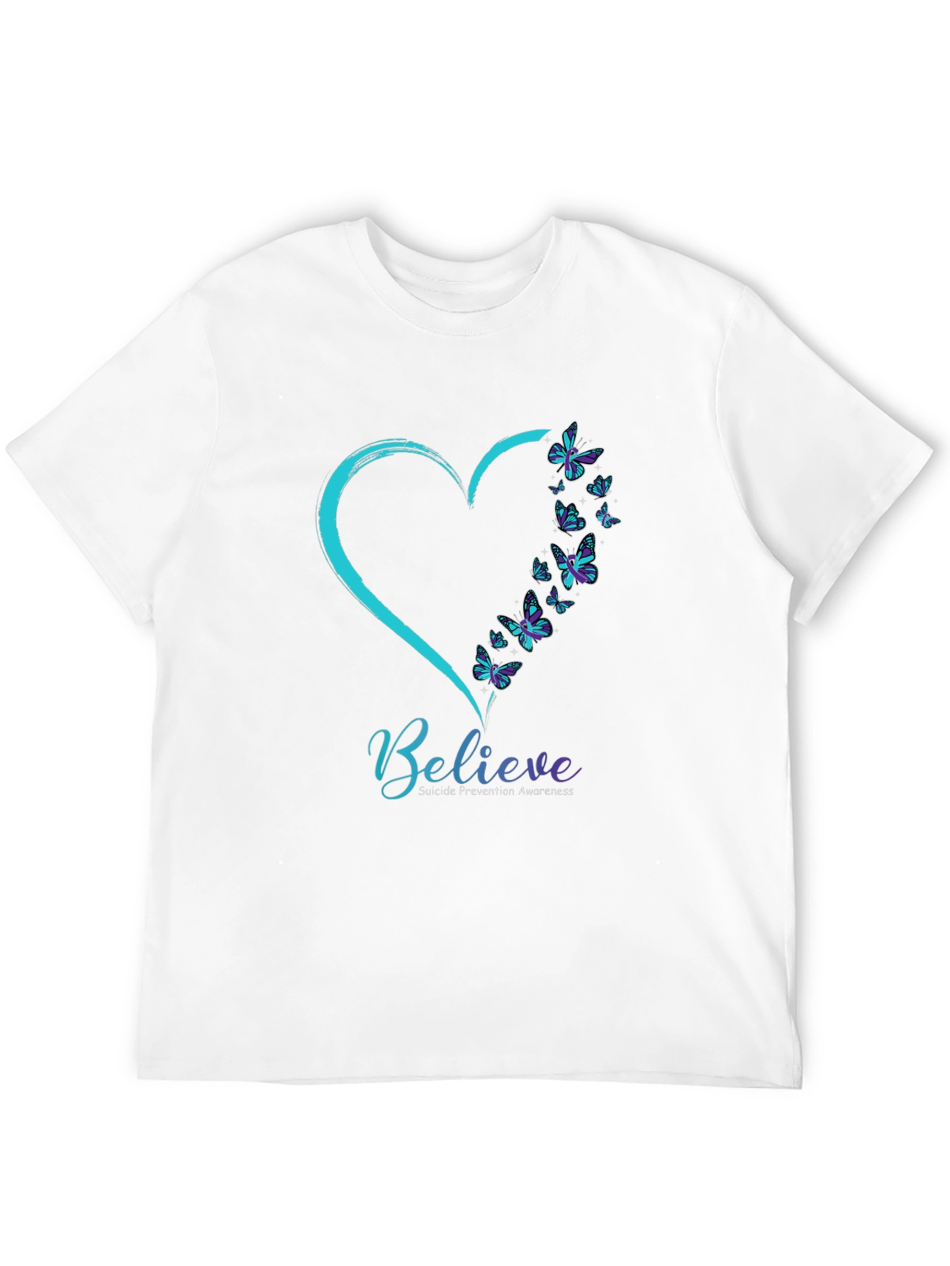 Believe Suicide Prevention Awareness T-Shirt