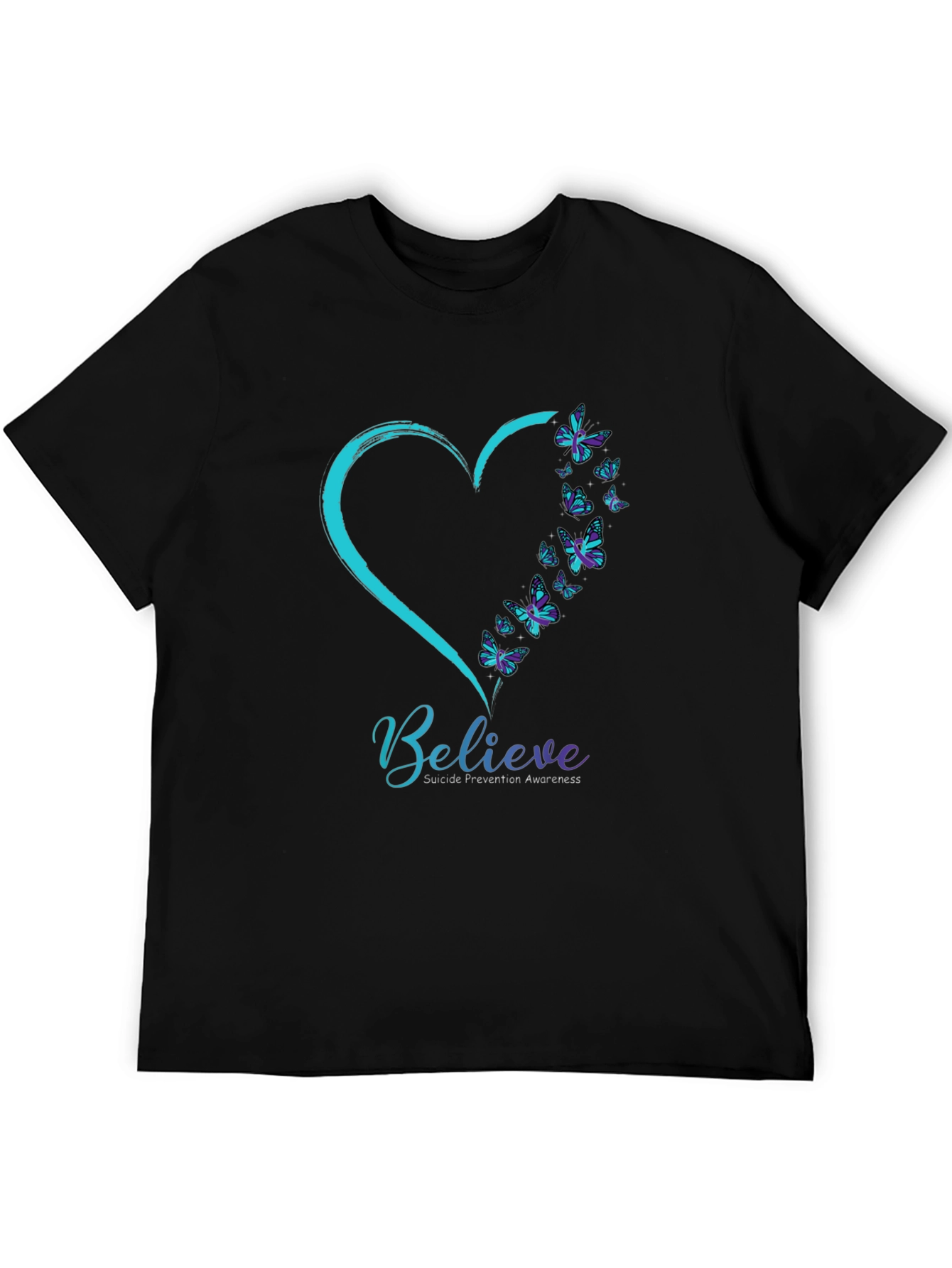 Believe Suicide Prevention Awareness T-Shirt