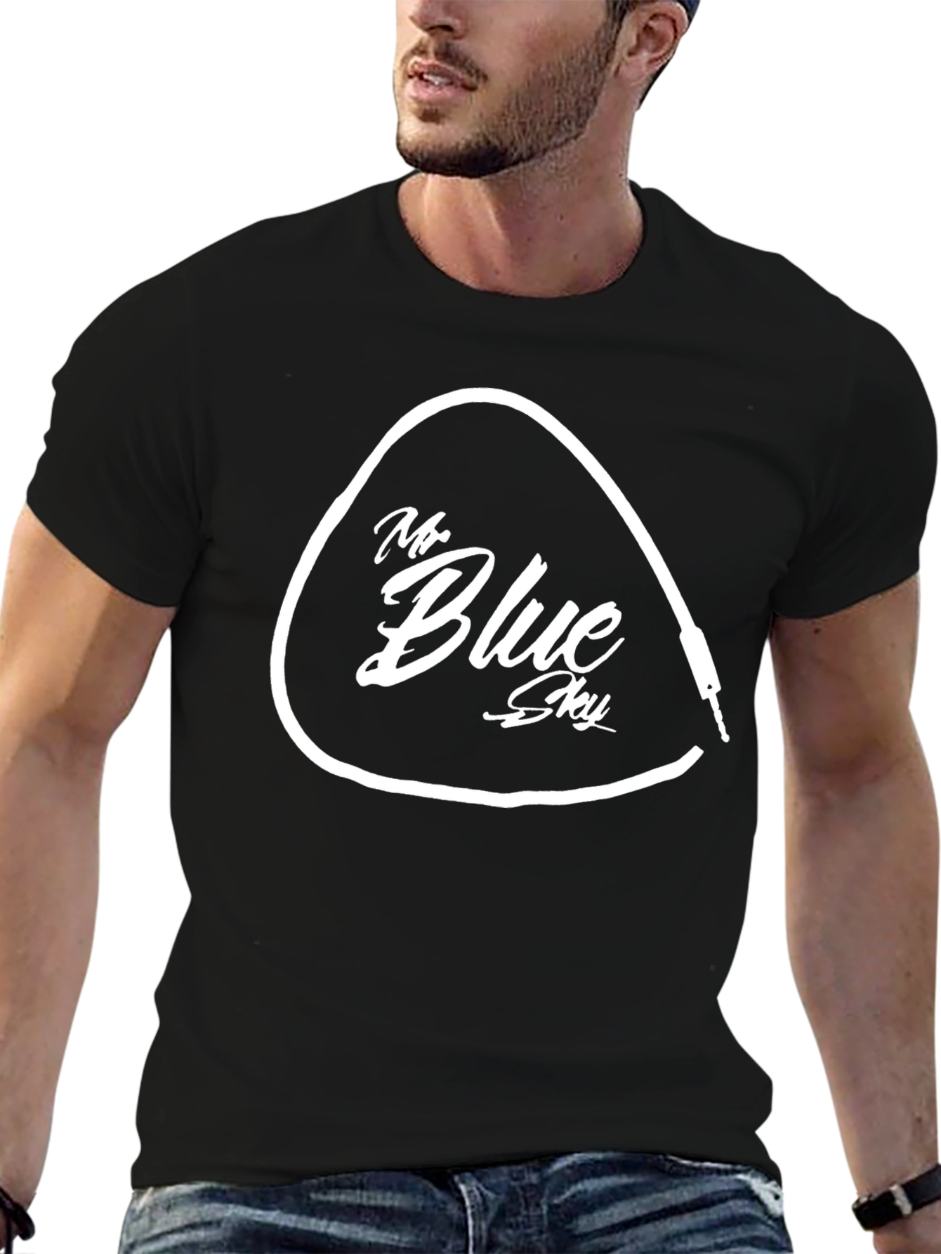 Mr. Blue Sky Graphic Tee - Black