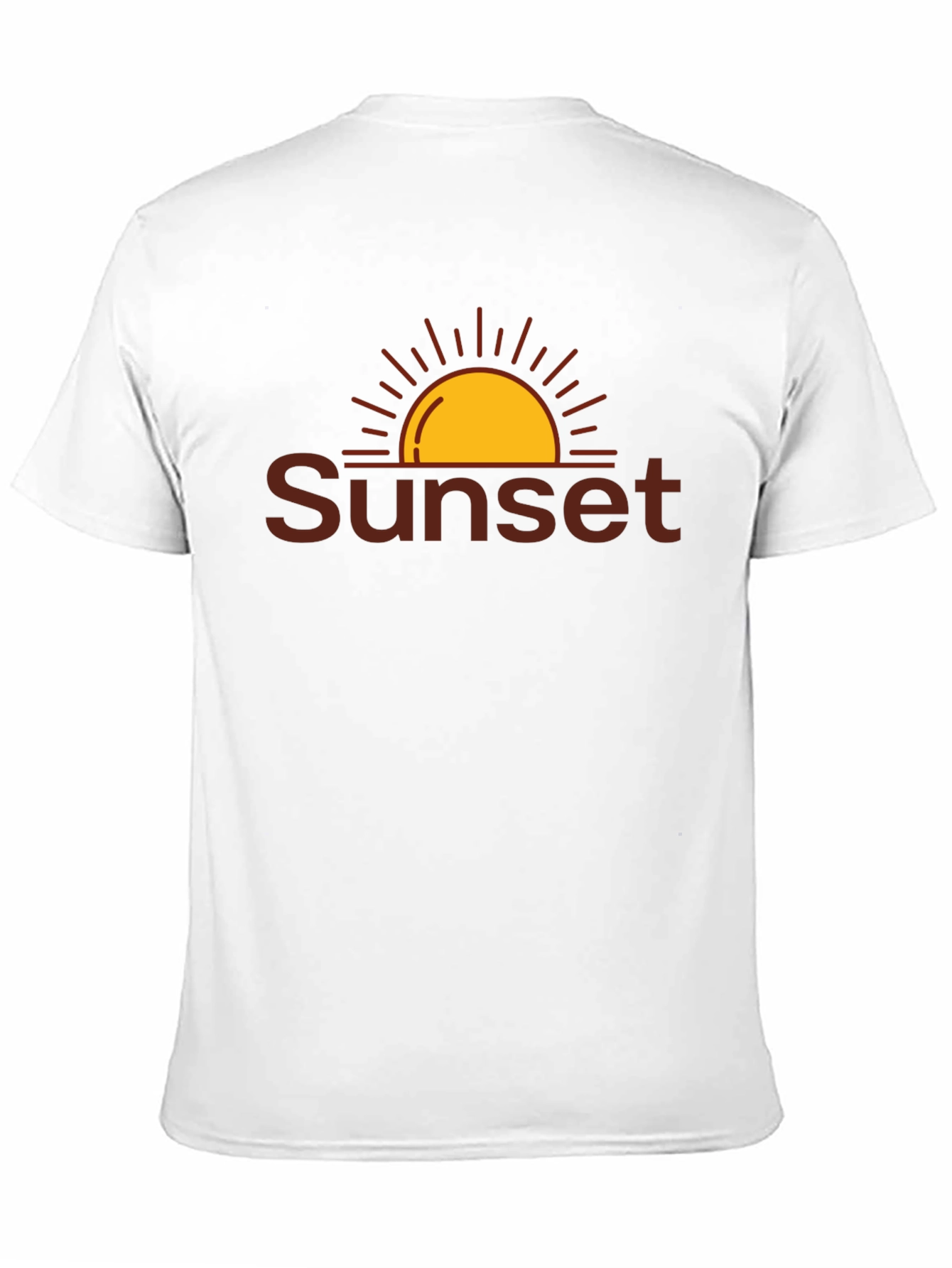 Sunset Graphic T-Shirt - Relaxed Fit Casual Wear