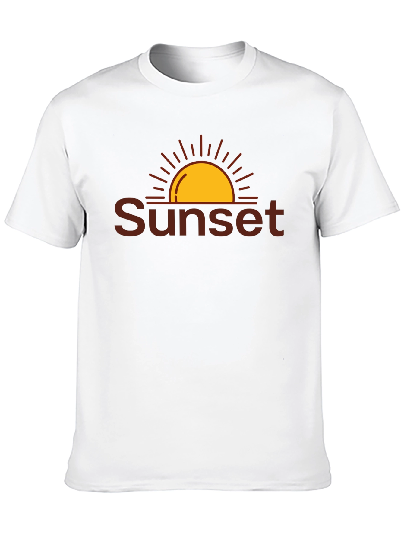 Sunset Graphic T-Shirt - Relaxed Fit Casual Wear
