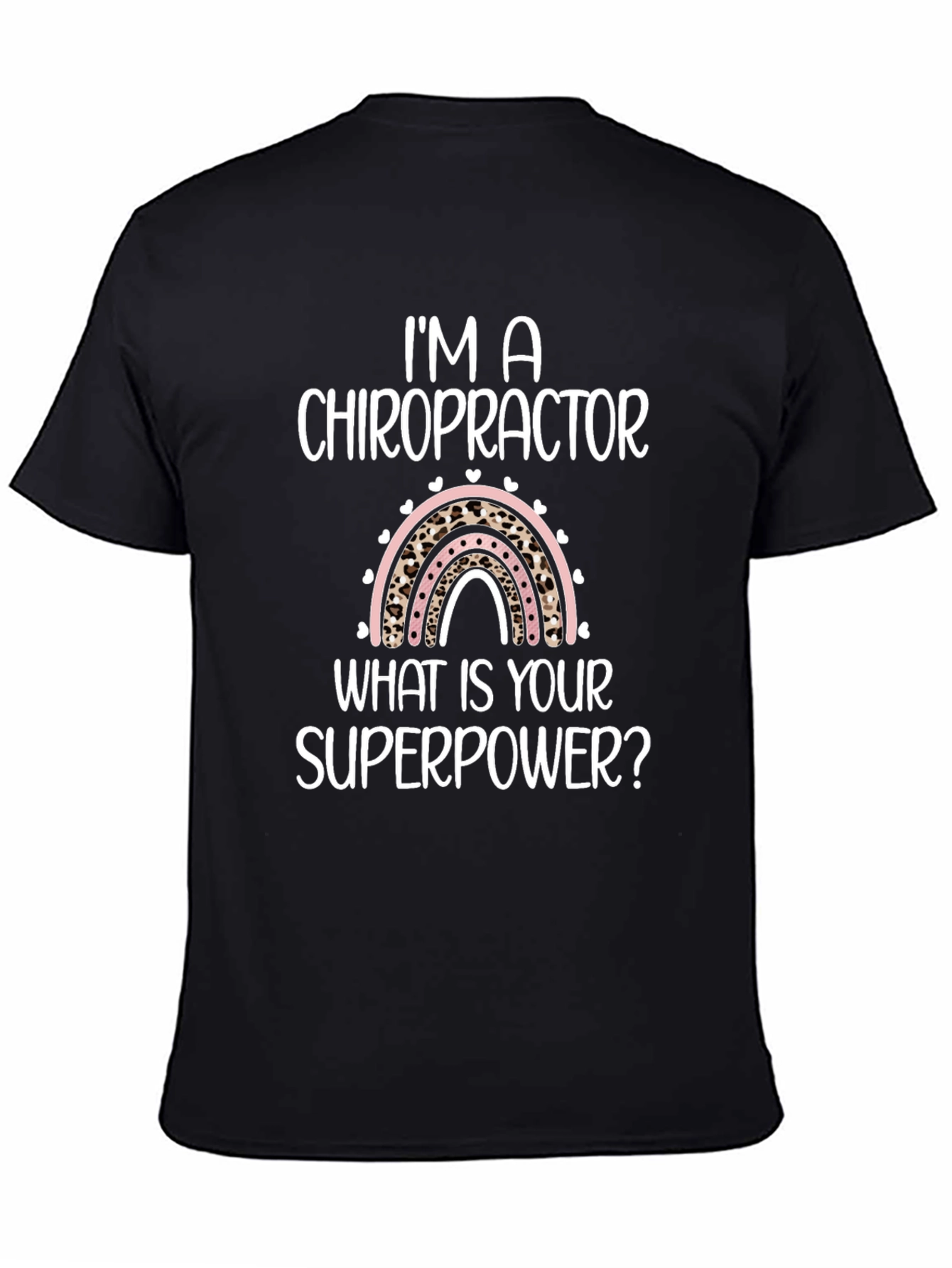 Chiropractor Superpower T-Shirt Funny Profession Tee
