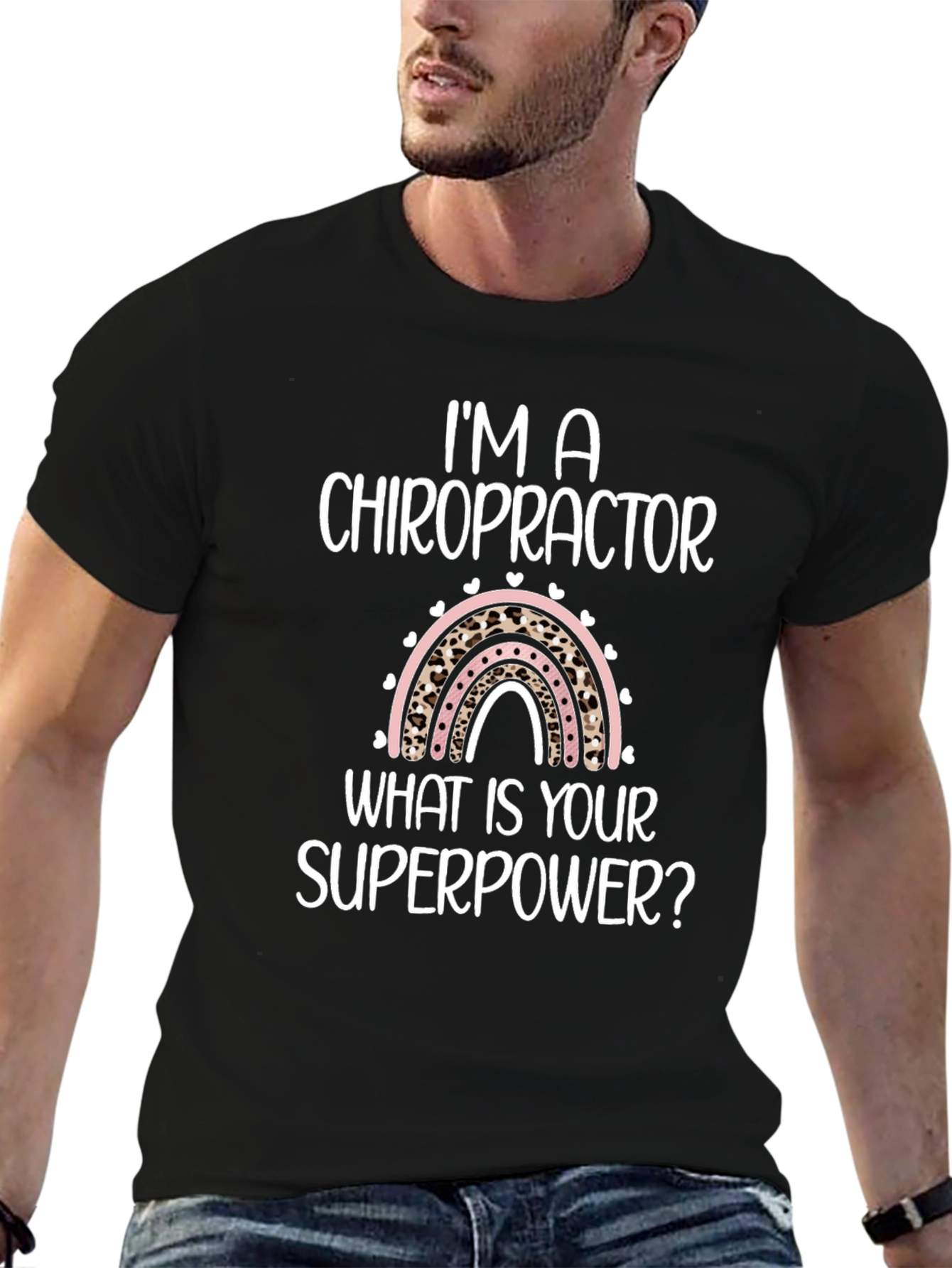 Chiropractor Superpower T-Shirt Funny Profession Tee