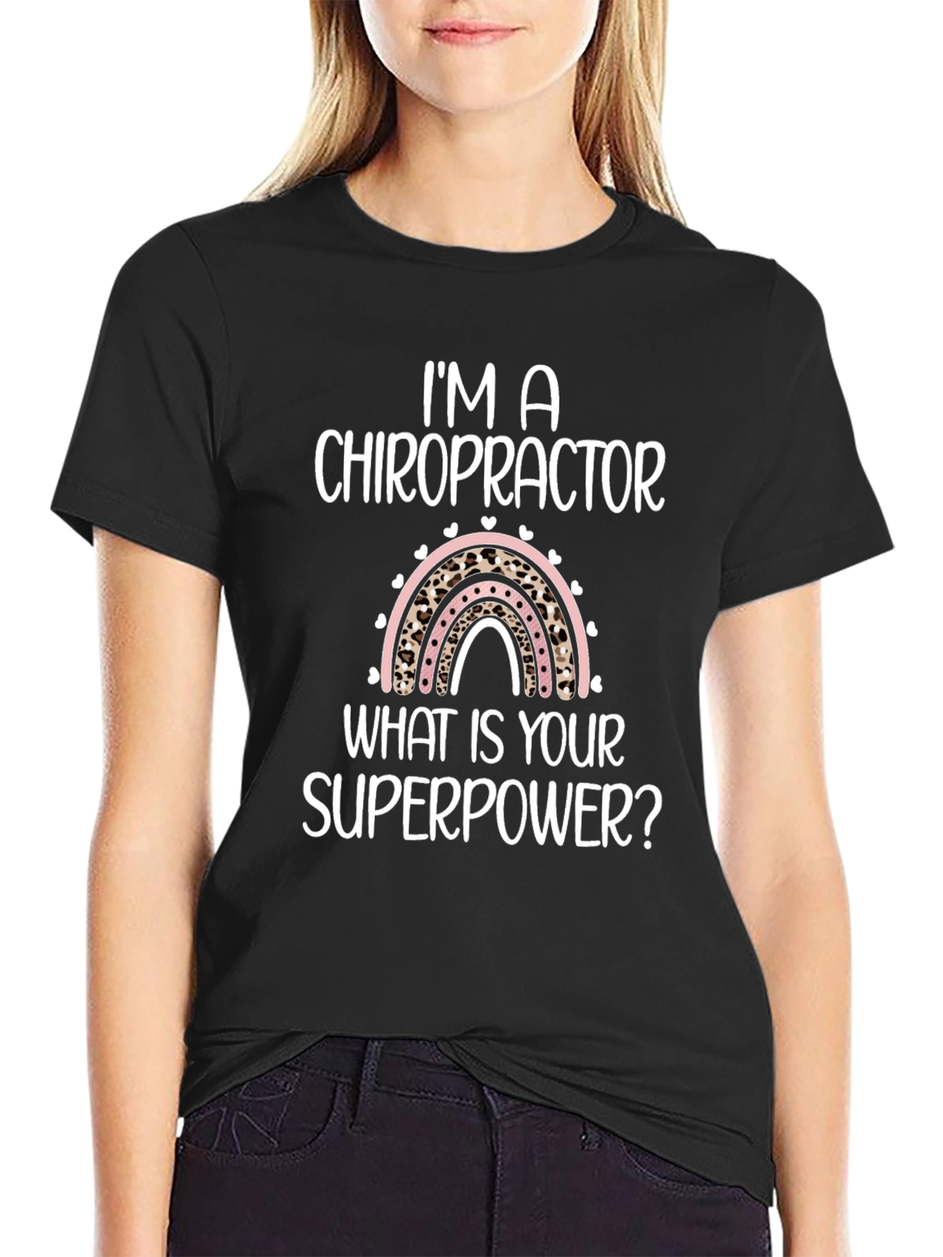 Chiropractor Superpower T-Shirt Funny Profession Tee