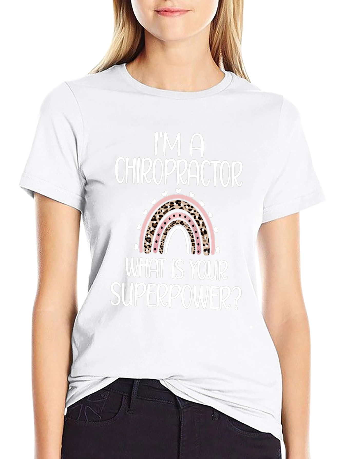 Chiropractor Superpower T-Shirt Funny Profession Tee