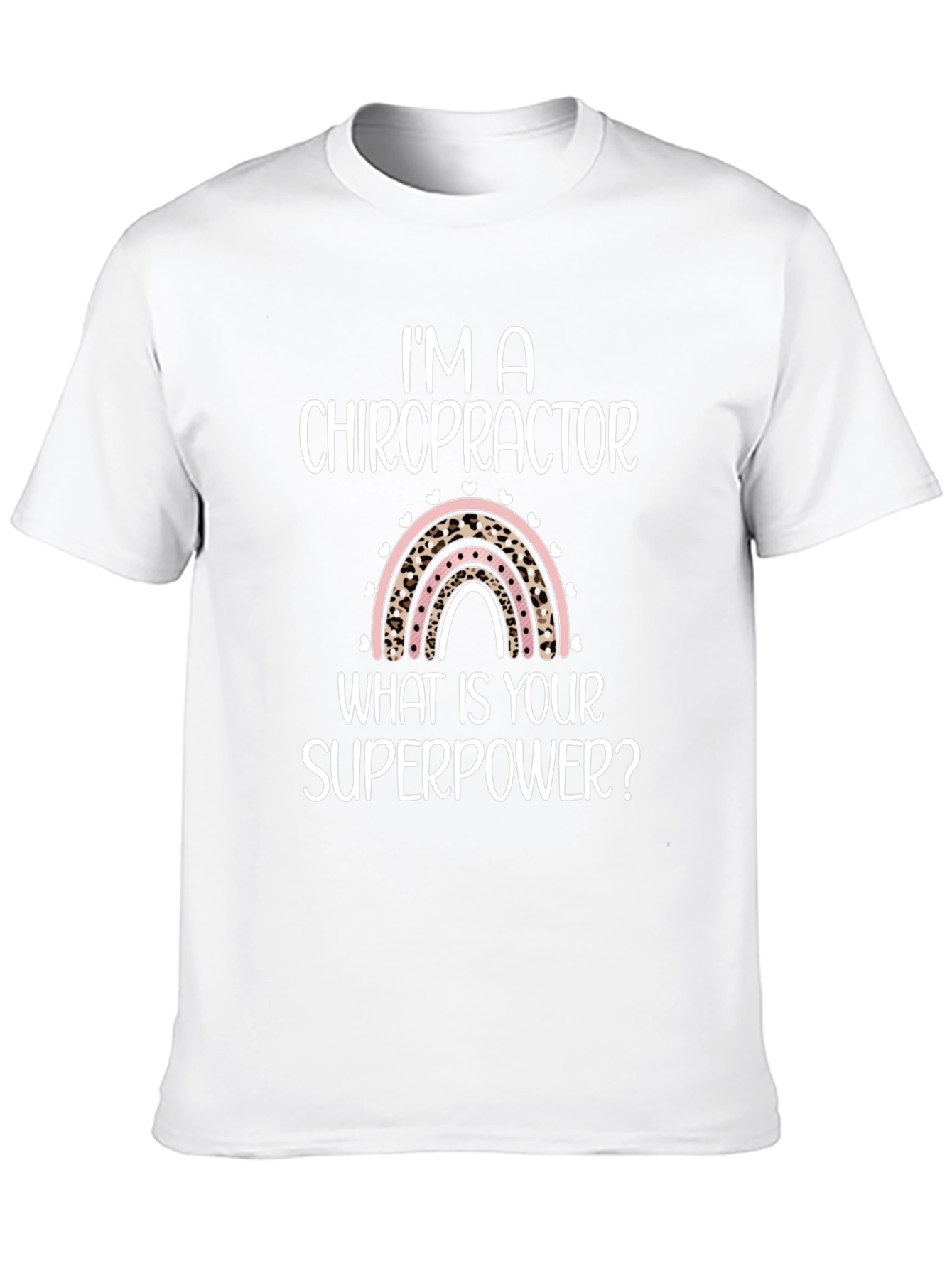 Chiropractor Superpower T-Shirt Funny Profession Tee