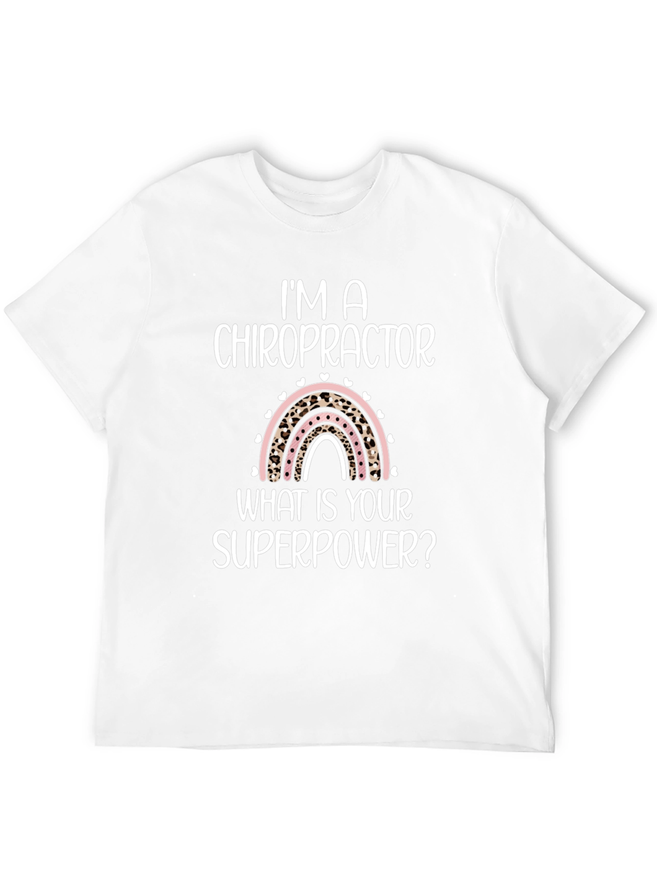 Chiropractor Superpower T-Shirt Funny Profession Tee