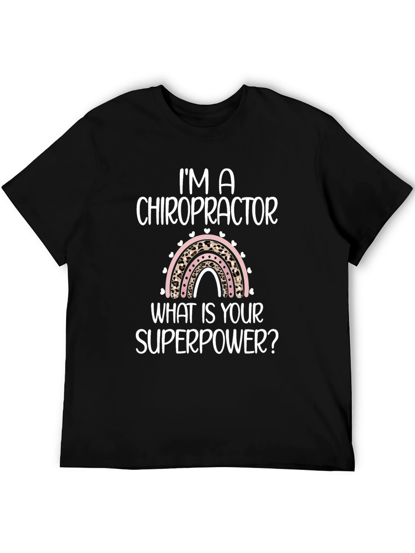 Chiropractor Superpower T-Shirt Funny Profession Tee
