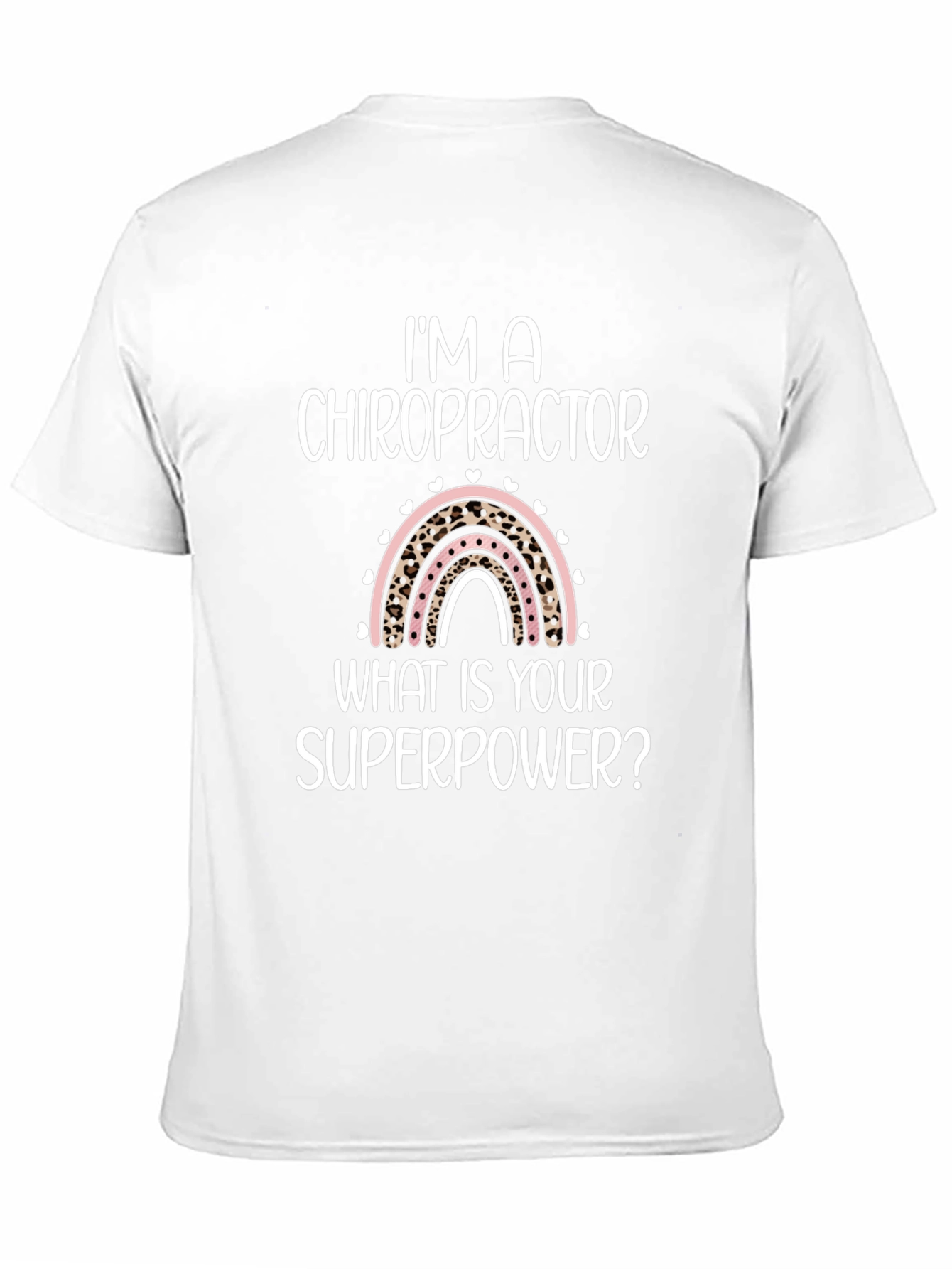 Chiropractor Superpower T-Shirt Funny Profession Tee