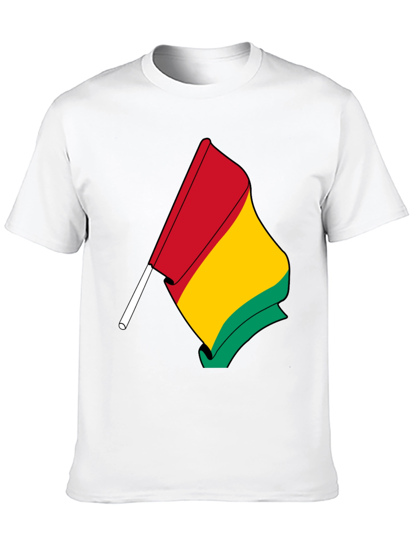 Guinea Flag T-Shirt - Show Your Pride