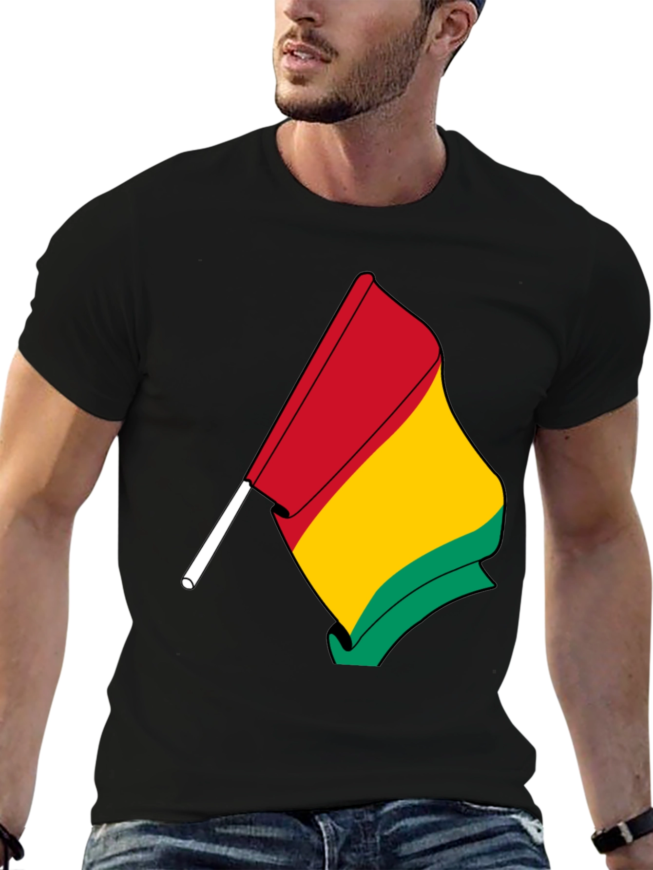 Guinea Flag T-Shirt - Show Your Pride