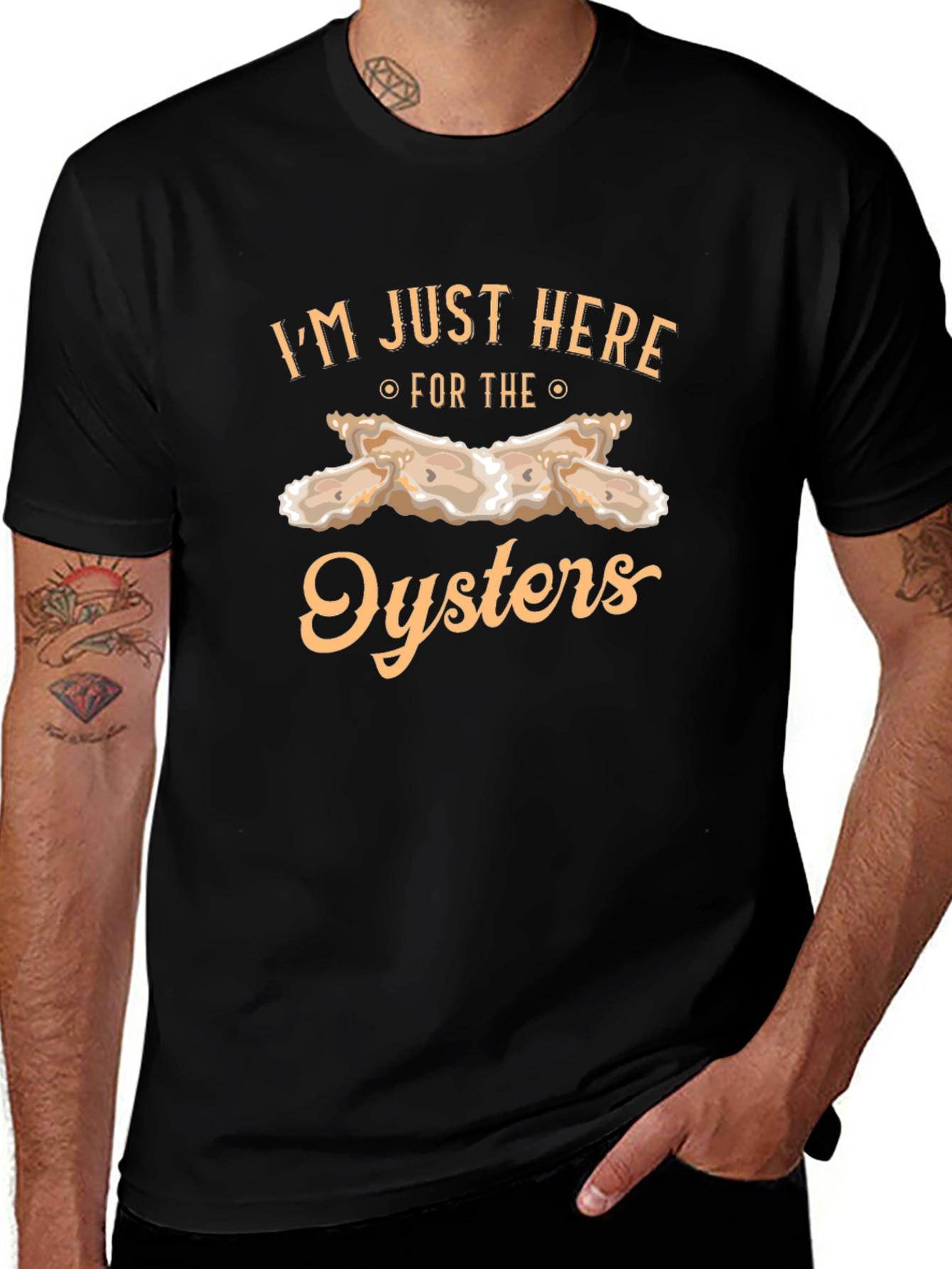 Oyster Lover T-Shirt - Funny Seafood Tee