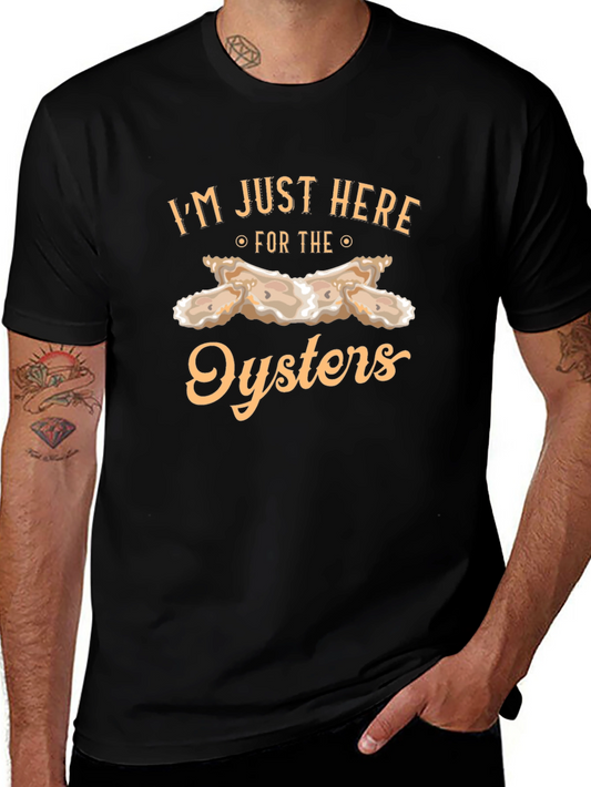 Oyster Lover T-Shirt - Funny Seafood Tee