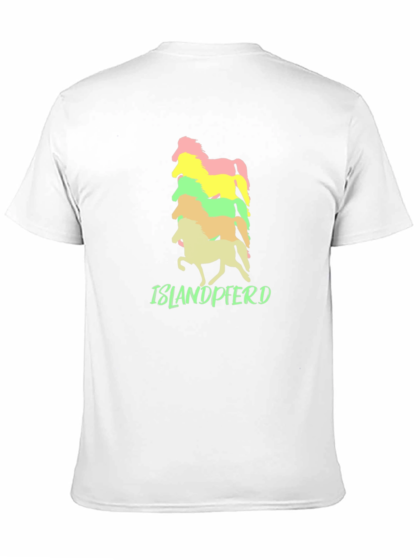 Islandpferd Horse T-Shirt - Stacked Design