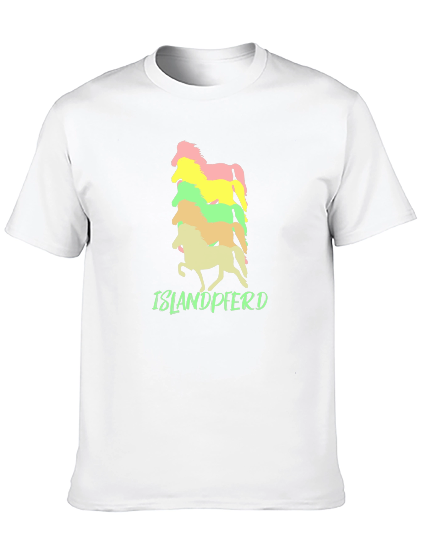 Islandpferd Horse T-Shirt - Stacked Design