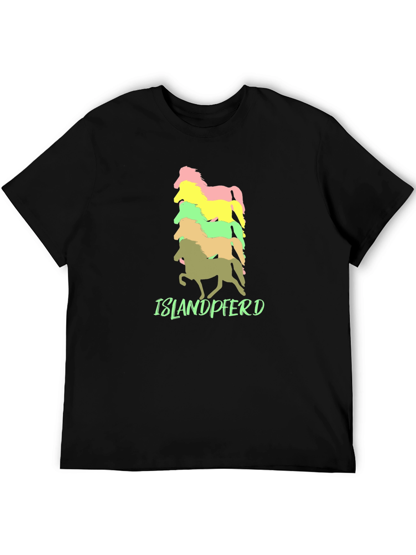 Islandpferd Horse T-Shirt - Stacked Design