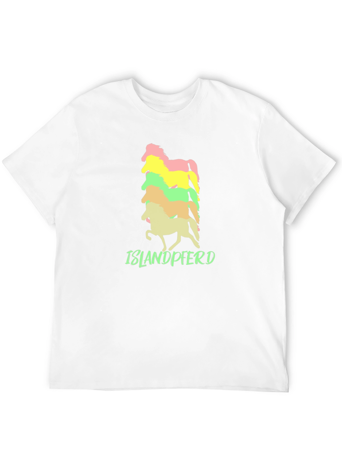 Islandpferd Horse T-Shirt - Stacked Design