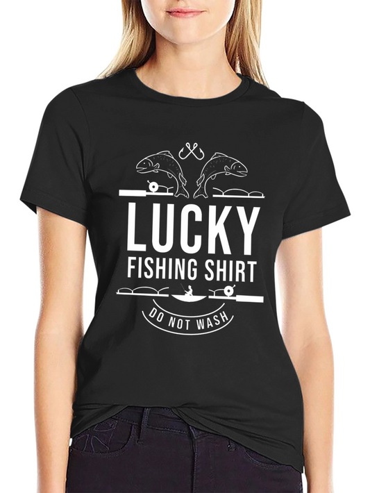 Lucky Fishing Shirt - Mens Graphic Tee