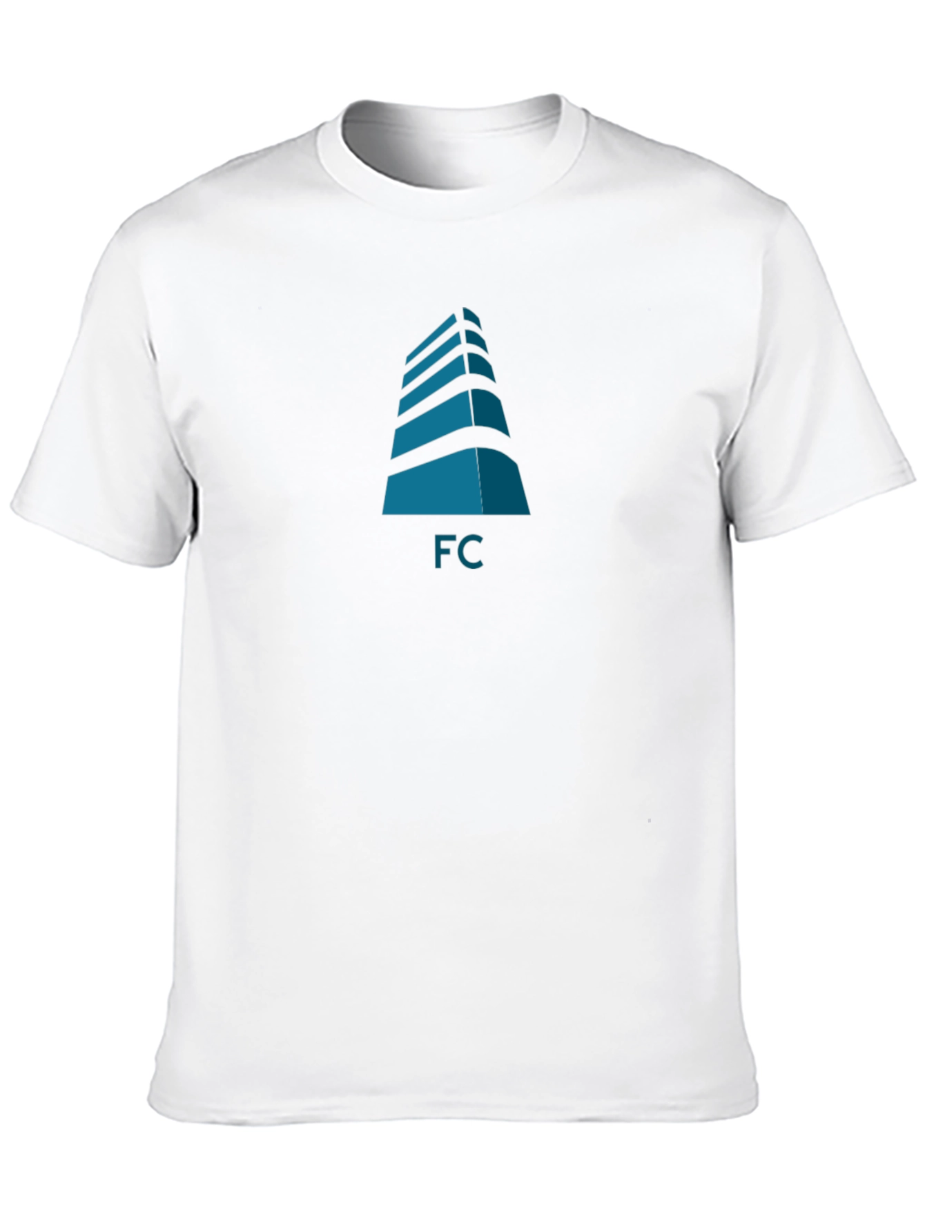 Modern Building FC Graphic Black T-Shirt