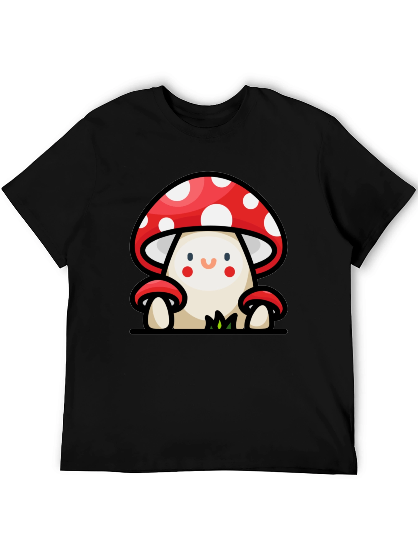 Mushroom Cartoon Graphic Tee